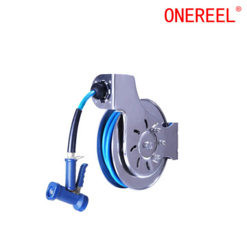 Stainless Steel Retractable Water Hose Reel