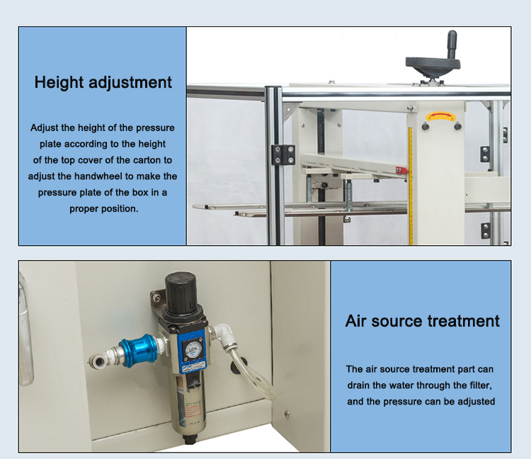 Customized case erector carton erector machine suitable for different carton customized case erector