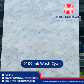 Model 9109 Placă decorativă cian pentru spălare cu cerneală