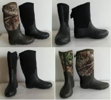 Man Camo Neoprene Boot,PVC/TPR/TPE Camo Neoprene Boots,Waterproof Male Neoprene Boots,Hunting Boots,Male Neoprene Camo boot
