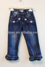 Fashion Kids Girl Jean 100% Cotton Lovely Design Long Girl Jean