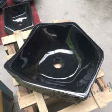 Irregular marble stone sink