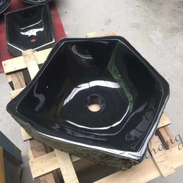 Irregular marble stone sink