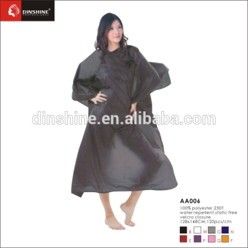 wholesale high quality waterproofing coating hair cutting cape