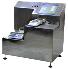 Semi automatic powder weighing system