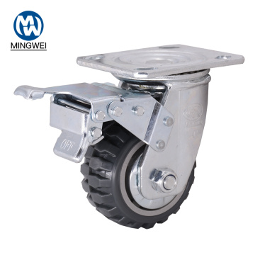 Hochleistungs -PVC Caster Wheel 4 Zoll 200 kg