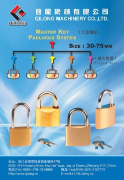 Master Key Padlock