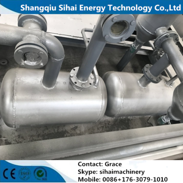 Low Consumption Waste Tire Pyrolysis Oil Plant