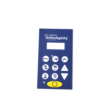 Grafische overlays metaalmembraanschakelaaraanpassing