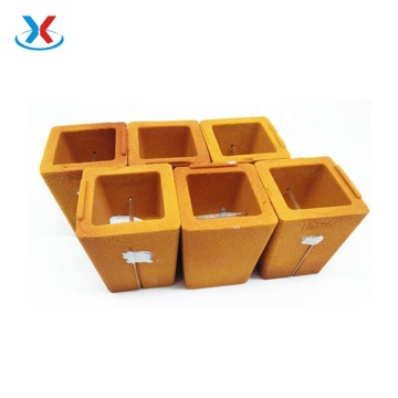 Rapid Thermal Carbon Cup for Disposable Analysis Sampling