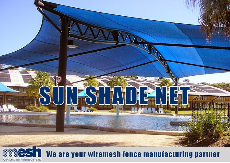 Agricultural sun shade net and anti hail net