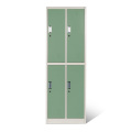 2 Tier Metal Lockers Two-tone Coloring