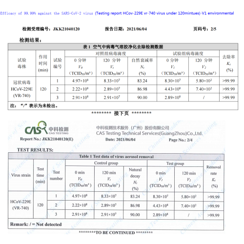 110V standard 105w Photocatalytic oxidation uvc