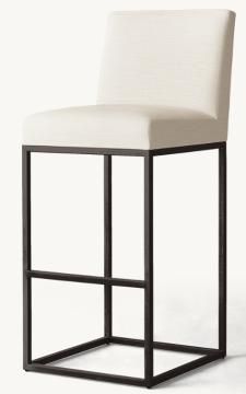 Indoor Bar Chair Furniture with Metal Frame