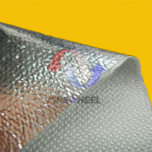 Aluminum laminated fiberglass fabric