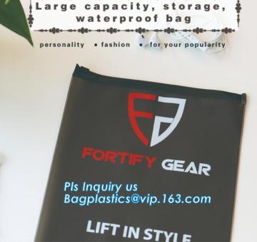 Custom Printed Vinyl Zip Slider Bag, Button snap flap vinyl slider ziplock bag pvc toiletry bag, Customized PVC Bag With Zipper