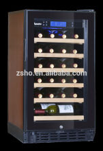 glass door wine cooler