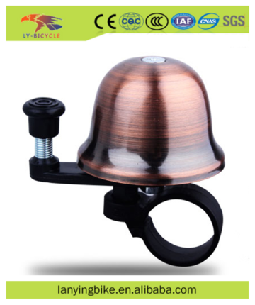 Retro vintage style copper bike bell safety metal ring handlebar bell