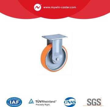 Mywin Polyurethane Wheel Extra Heavy Duty Castors with Fixed Plate