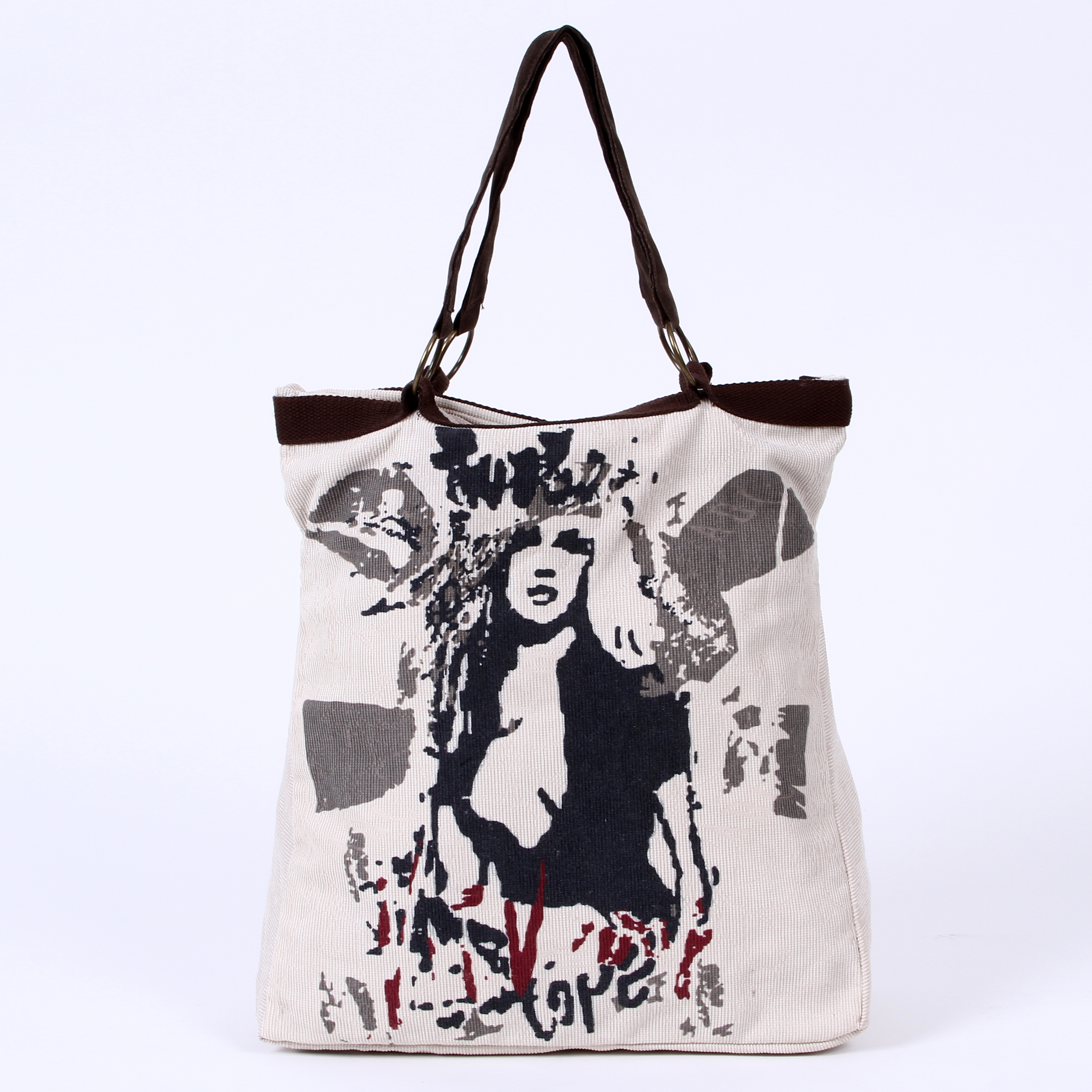 Single shoulder canvas bags