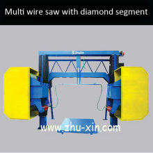 Multi Wire Saw With Diamond Segment