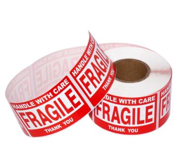 fragile label warning sticker