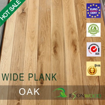 Engineered oak flooring & wide plank