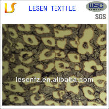 printed bronzed polyester fabric