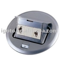 Sell floor tel socket/Double Tel socket/Tel socket