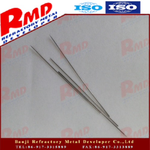 tungsten pin/needle with bright surface