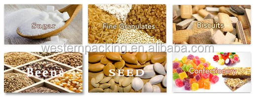 bucket granule nuts weighing filling machine/can filling machine