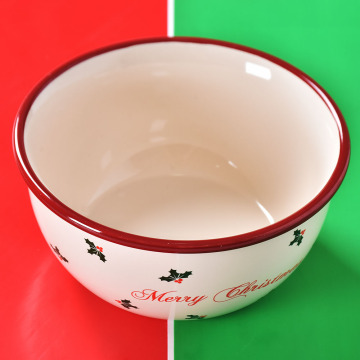 Set di stoviglie di Natale di Amazon Set per la cena in ceramica