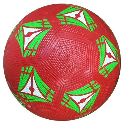 Yellow Color High Quality Rubber Sporting Football