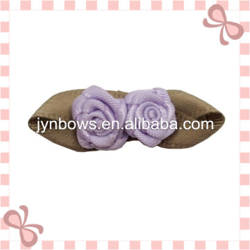 Artificial Satin Ribbon Handmade Flowers