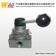 Pneumatic Hand Push Valve Bottom Exhaust Valve Hand Valve Solenoid Valve Smc Hand Draw Valve Hv 02 03 04?