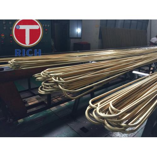 UNS N04400 Nikel Tembaga Alloy Straight U Tubing