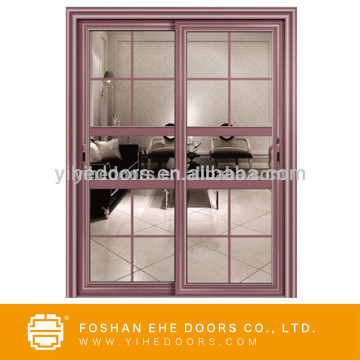 Aluminum glass window doors