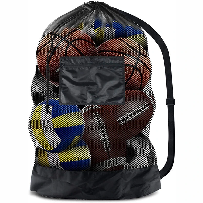 Football Storage Bag Basketball Storage Net Bag Large Capacity Ball Bag Training Sports Goods Storage Net Bag