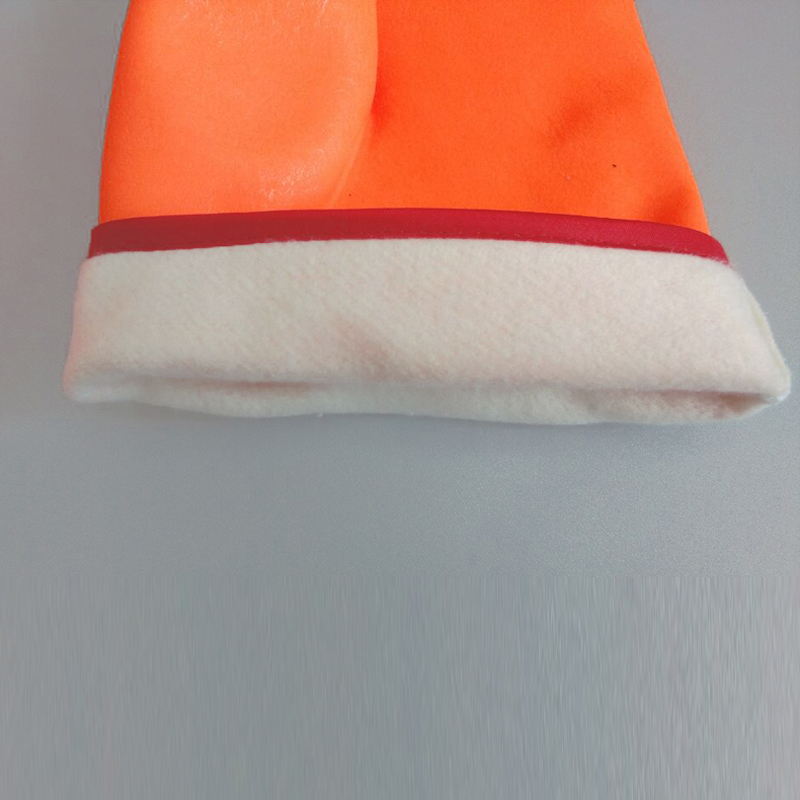 PVC eingetaucht kaltbeständiger Gummi-Arbeit Handschuh