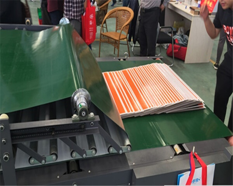 Canghai automatic corrugated box vacuum adsorb covering carton machine laminator