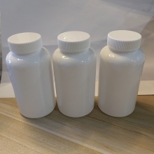 Medicine Grade PET Supplement Bottle 200ml with Screw Cap for Pills and Capsules