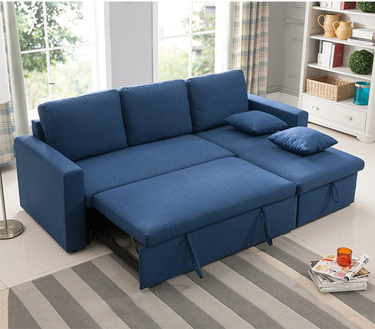 Simple Design Living Room Sofa Sleeper With Storage