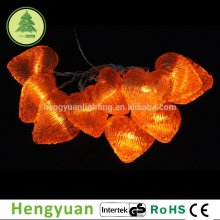 LED Yellow Heart Christmas Decoration Light