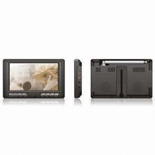 7 Inches DVBT TFT LCD TV with USB Jack and SD/MMC Card Reader