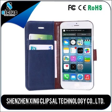 high quality flip leather case for iphone6, leather for iphone 6 flip case, for iphone 6 flip case heat shaping