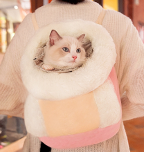 Winter Pet Cat Backpack