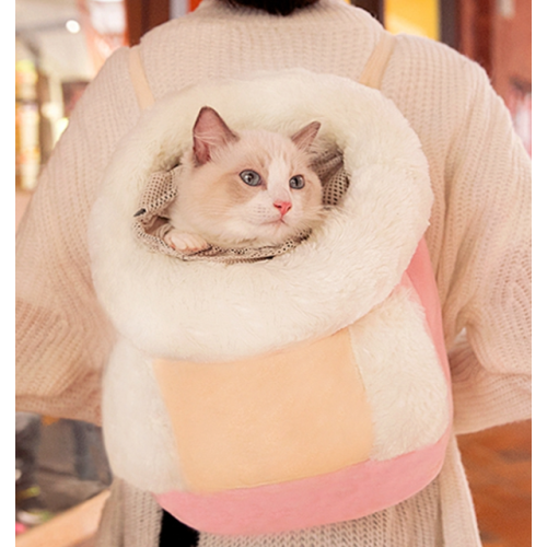 Winter Pet Cat Backpack