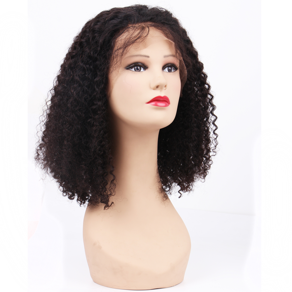 Wholesale Tangle Free Cambodian Highlight Lace Front Human Hair Peruvian Bob Wigs For Men