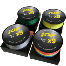 JOF X9 100M PE Braided MultiColor Fishing Line