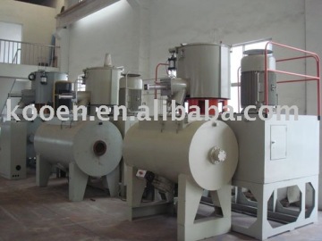 plastic powder mixing unit